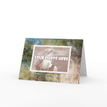 Artsy Photo Frame Card cards