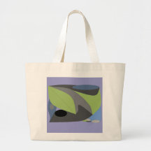 Arty Abstract Canvas Bags