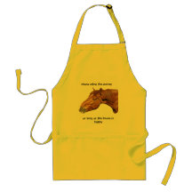 As long as the horse is happy aprons