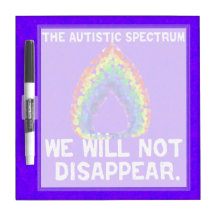 AS Not Disappear Small Dry Erase Board