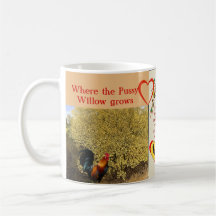 "As the catkins sprout in Spring,..." Coffee Mugs