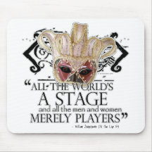 As You Like It Quote Mousemat