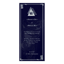 Asatru Handfasting Personalized Announcement