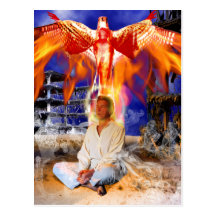 Ascension Tarot Card Art Postcards