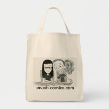 Ash & Meg Grocery Tote Tote Bag