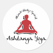 Ashtanga Yoga Stickers
