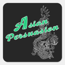 Asian Persuasion Stickers