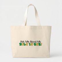 Ask Me About My Hole In One Canvas Bags