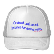Ask me out mesh hats