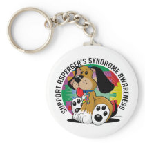 Asperger's Syndrome Dog keychains