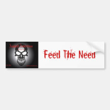 asphalt addictions, Feed The Need Bumper Stickers