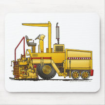 Asphalt Paving Machine Construction Mouse Pad