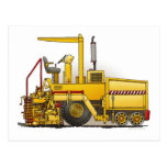 ASphalt Paving Machine Post Card