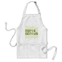 Aspie Genius - Computers Apron