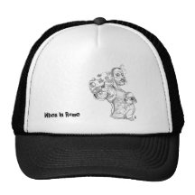 Assassin sketch cap mesh hat