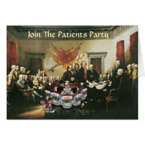 Assholistic Healthcare Patients Party GreetingCard