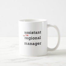 Assistant (to the) Regional Manager Mugs