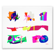 Assorted Abstracts Photographic Print