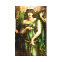 Astarte Syriaca ~ Dante Gabriel Rossetti Canvas Prints