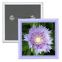 Aster Blue Daisy Buttons