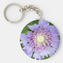 Aster Blue Daisy Keychains
