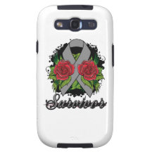 Asthma Survivor Rose Grunge Tattoo Galaxy SIII Case