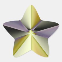 Astra Metallica Star Stickers