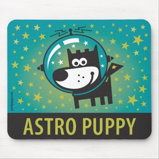 ASTRO PUPPY Mouse Pad