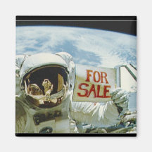 Astronaut Sells Earth Refrigerator Magnets