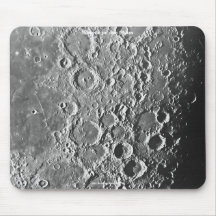 Astronomy Moon's Surface Image Mouse Mat