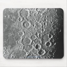 Astronomy Moon's Surface Image Mouse Pad