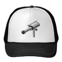 Astronomy Science Telescope Trucker Hat