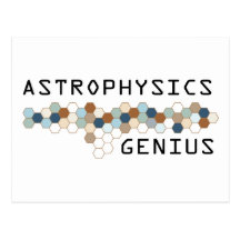 Astrophysics Genius Post Cards