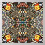 At Adj Mandala Organica Huge Design Print
