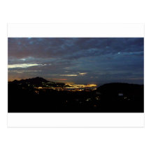 At Nightfall/Tamshui River Mouth, Taipei Taiwan Postcards