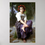 At the Edge of the Brook Print