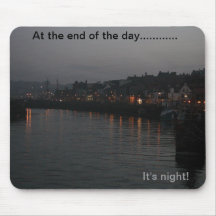 At the end of the day mouse mats