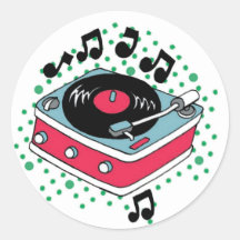 At the Hop! Stickers