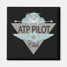 ATF Pilot Club Refrigerator Magnet