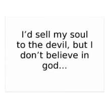 Atheism Postcard