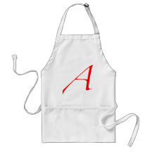 Atheist "A"  logo Apron