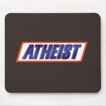 Atheist Atheism Parody Mousepad