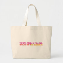 Atheist Bus Campaign (Variation) Canvas Bag