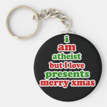 Atheist Christmas Keychain