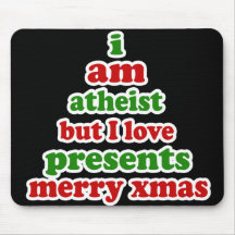 Atheist Christmas Mousepad
