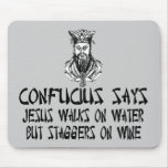 Atheist Confucius Mousepad