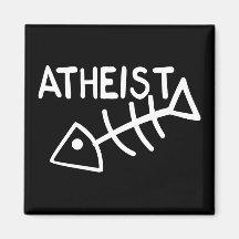 Atheist Fish Magnet