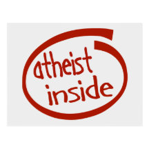 Atheist Inside Post Card