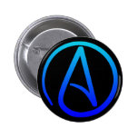 Atheist Symbol Button