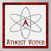 ATHEIST VOTER POSTER